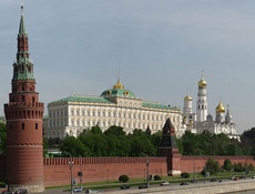 Kremlin, the working residence of the President of Russia